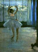 Edgar Degas Dancer at the Photographer's painting